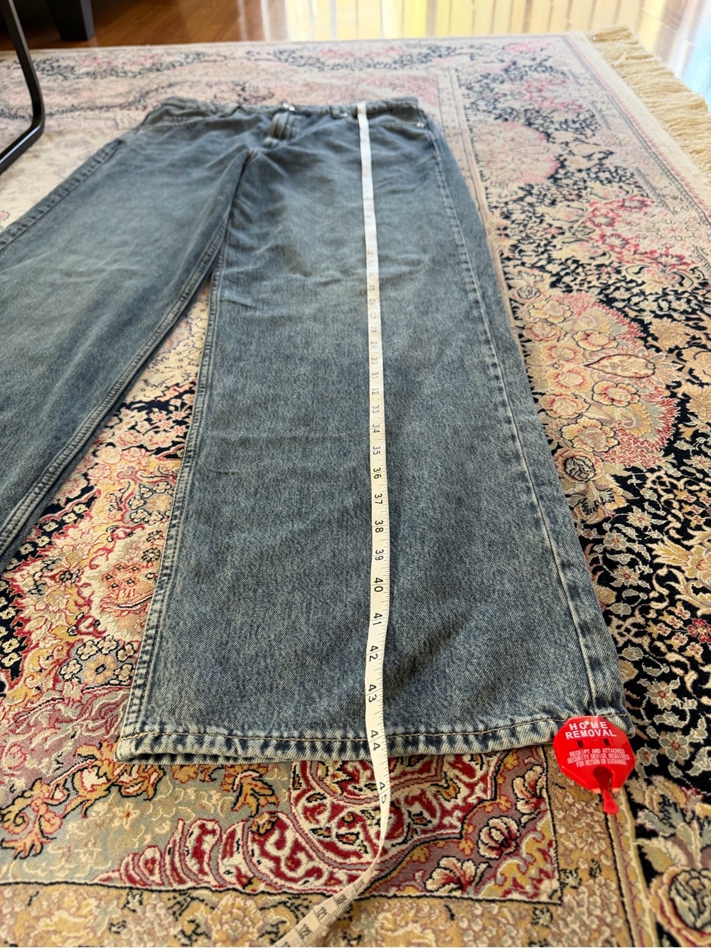 NWT Rag & Bone Lori Wide Leg Jeans Easton 100% Cotton Size 30 - Picture 13 of 15